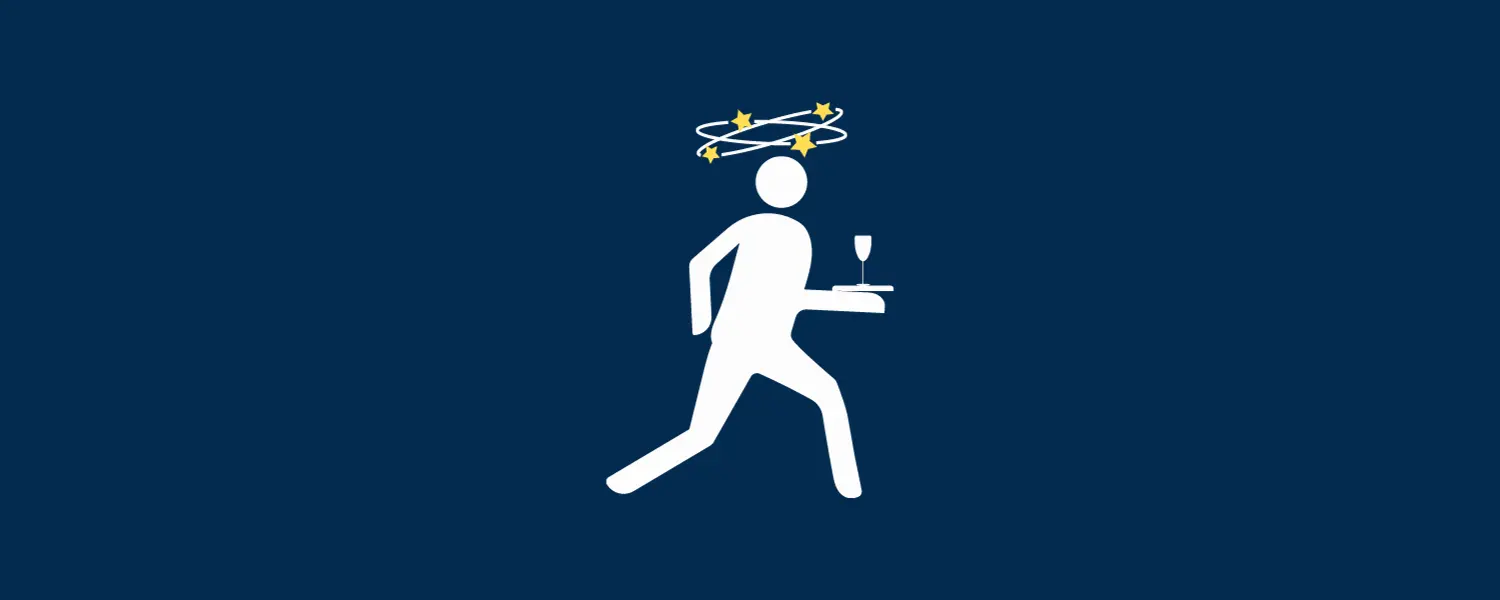 Drunk waiter game demonstration